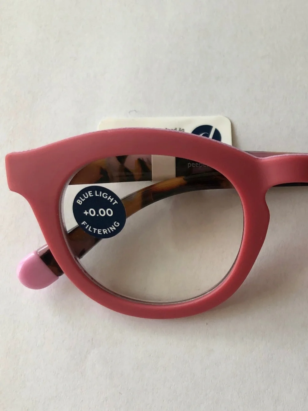 NEW Peepers Pink Round Blue Light Filtering‎ Glasses